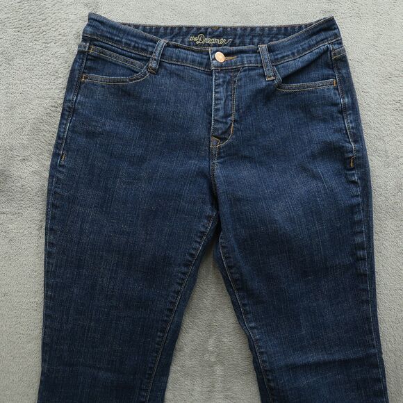 Old Navy Jeans Women's Size 8 Blue Mid-Rise Dreamer Bootcut Stretch 30" Inseam - Picture 12 of 15